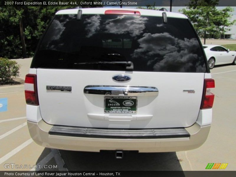 Oxford White / Camel/Grey Stone 2007 Ford Expedition EL Eddie Bauer 4x4