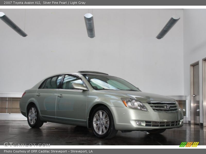 Silver Pine Pearl / Light Gray 2007 Toyota Avalon XLS
