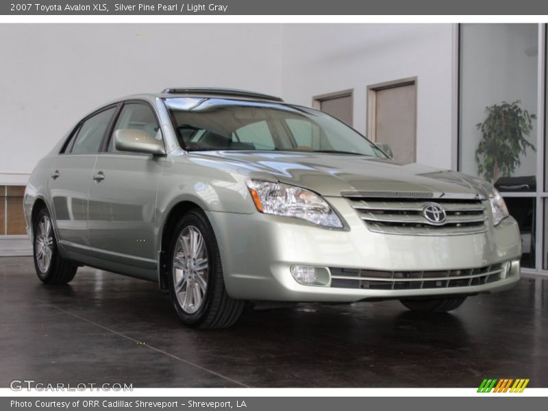 Silver Pine Pearl / Light Gray 2007 Toyota Avalon XLS