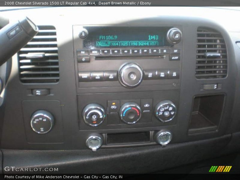 Desert Brown Metallic / Ebony 2008 Chevrolet Silverado 1500 LT Regular Cab 4x4