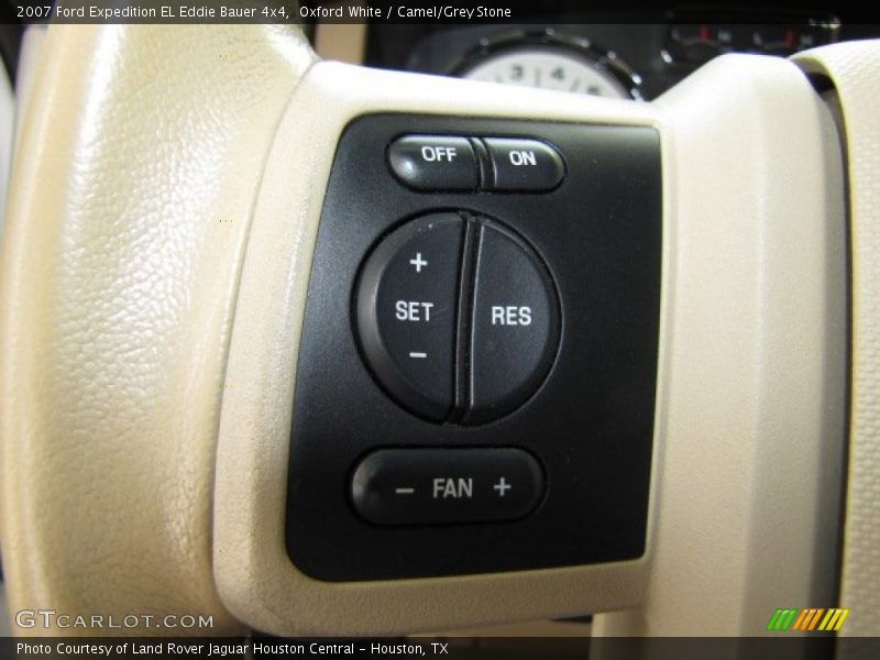 Oxford White / Camel/Grey Stone 2007 Ford Expedition EL Eddie Bauer 4x4