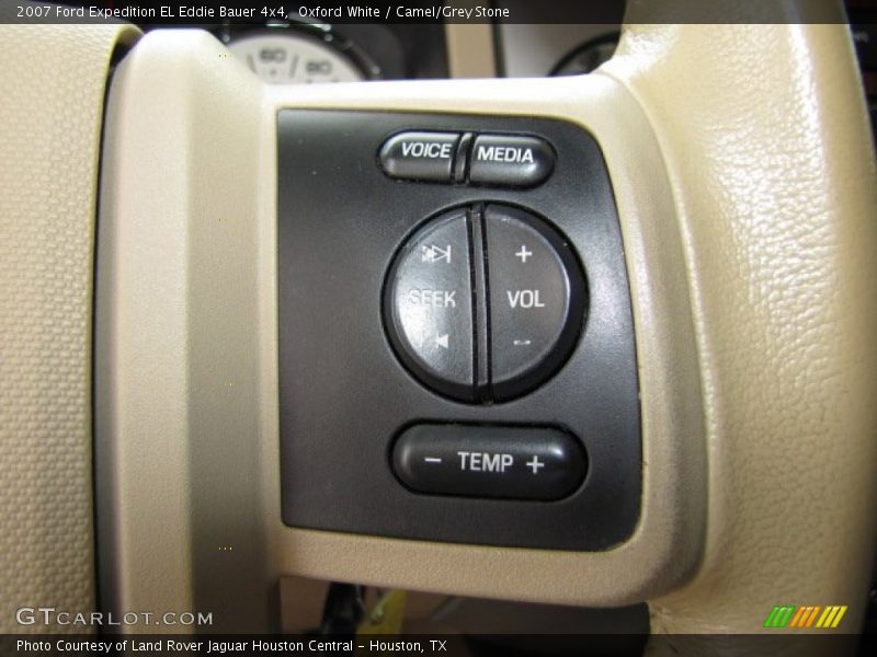Oxford White / Camel/Grey Stone 2007 Ford Expedition EL Eddie Bauer 4x4