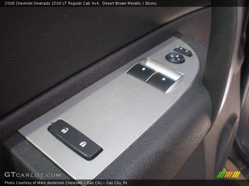 Desert Brown Metallic / Ebony 2008 Chevrolet Silverado 1500 LT Regular Cab 4x4