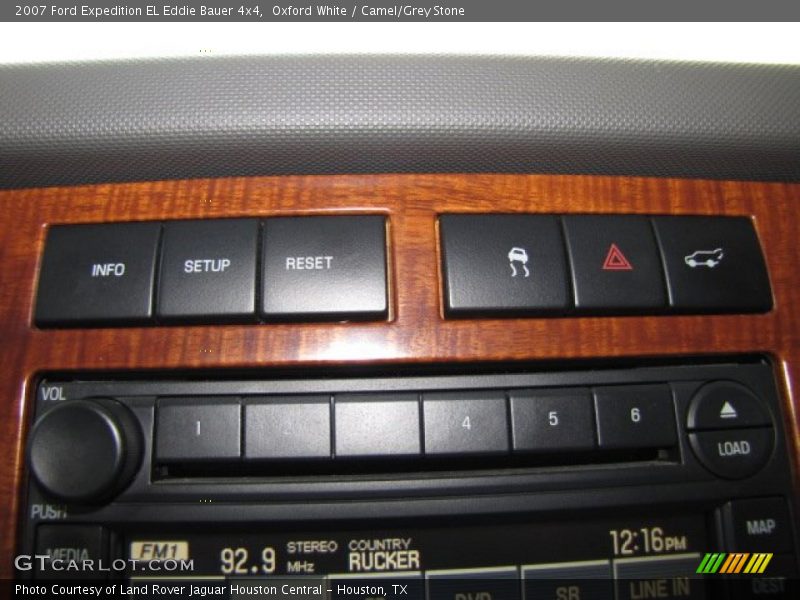 Oxford White / Camel/Grey Stone 2007 Ford Expedition EL Eddie Bauer 4x4