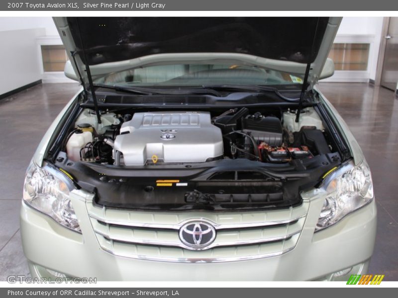Silver Pine Pearl / Light Gray 2007 Toyota Avalon XLS