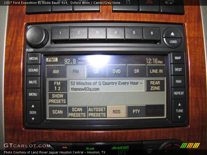 Oxford White / Camel/Grey Stone 2007 Ford Expedition EL Eddie Bauer 4x4