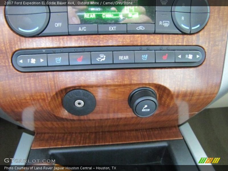 Oxford White / Camel/Grey Stone 2007 Ford Expedition EL Eddie Bauer 4x4