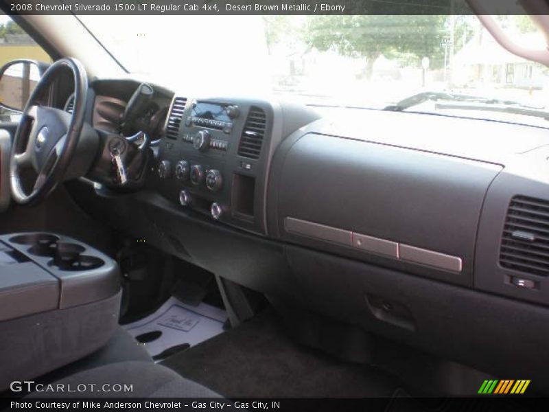 Desert Brown Metallic / Ebony 2008 Chevrolet Silverado 1500 LT Regular Cab 4x4