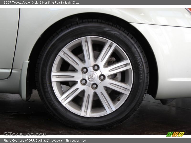 Silver Pine Pearl / Light Gray 2007 Toyota Avalon XLS