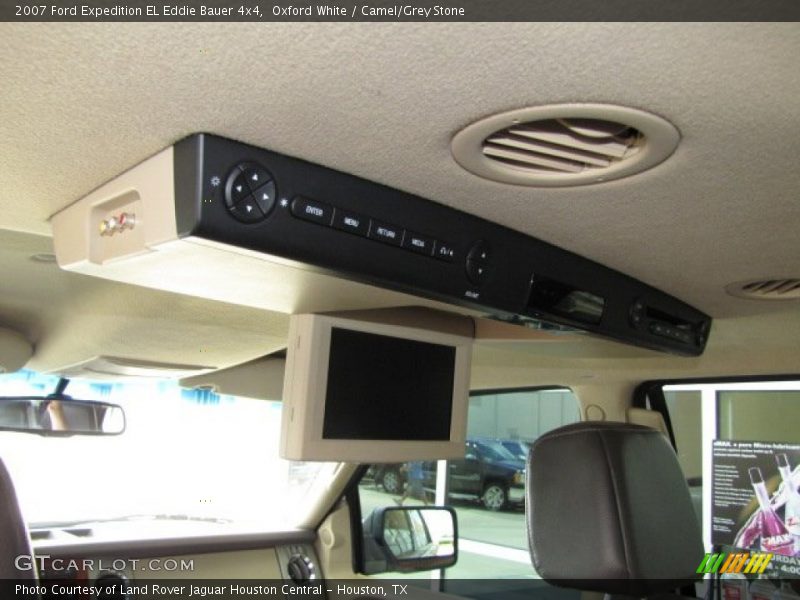 Oxford White / Camel/Grey Stone 2007 Ford Expedition EL Eddie Bauer 4x4