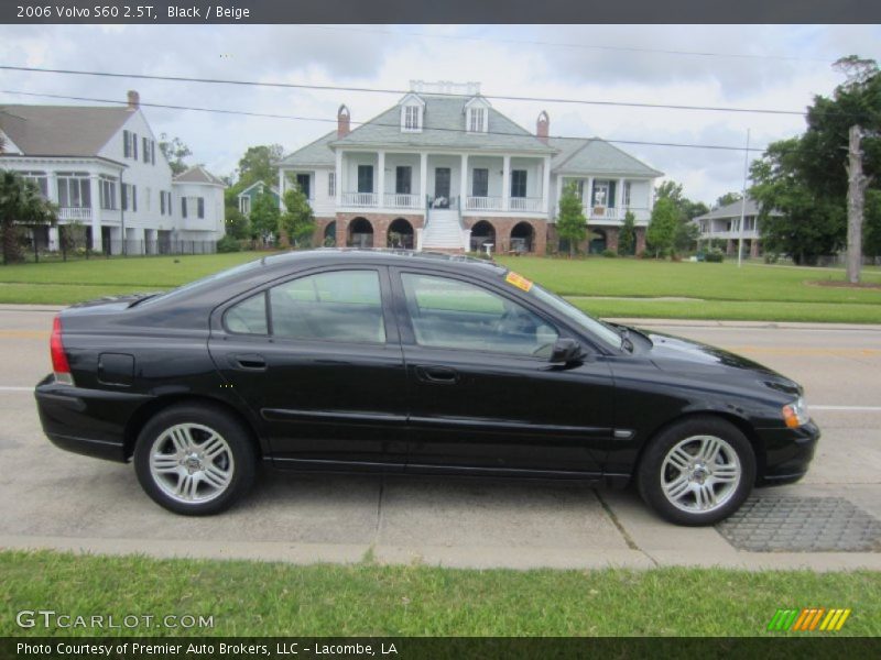 Black / Beige 2006 Volvo S60 2.5T