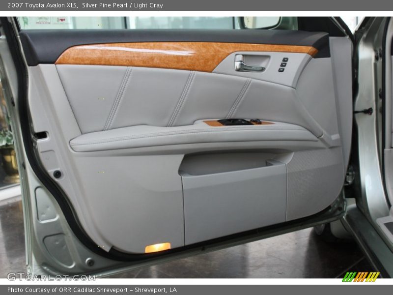 Silver Pine Pearl / Light Gray 2007 Toyota Avalon XLS