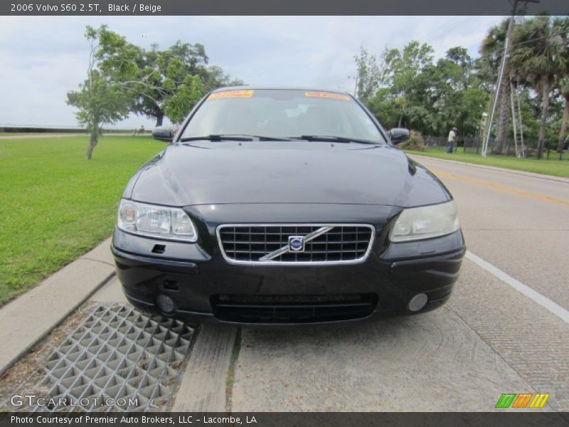 Black / Beige 2006 Volvo S60 2.5T