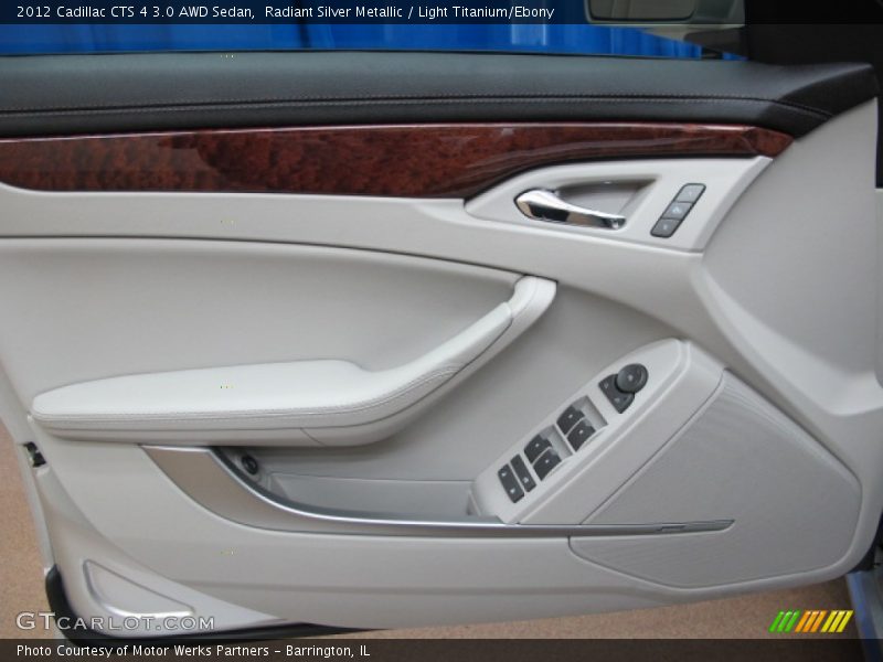 Radiant Silver Metallic / Light Titanium/Ebony 2012 Cadillac CTS 4 3.0 AWD Sedan
