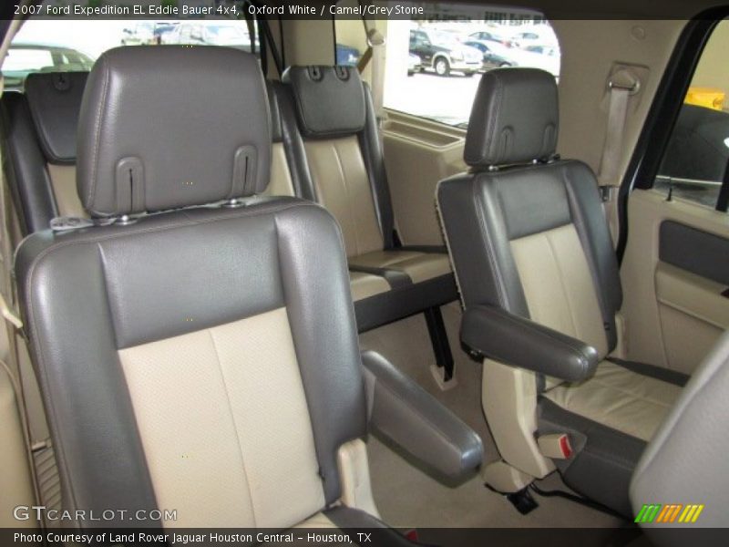 Oxford White / Camel/Grey Stone 2007 Ford Expedition EL Eddie Bauer 4x4