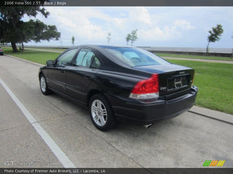 Black / Beige 2006 Volvo S60 2.5T