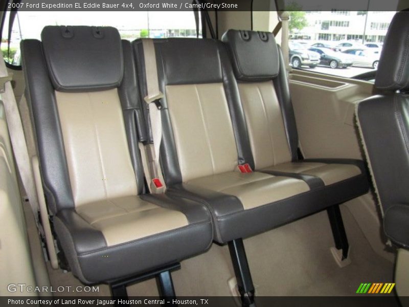 Oxford White / Camel/Grey Stone 2007 Ford Expedition EL Eddie Bauer 4x4