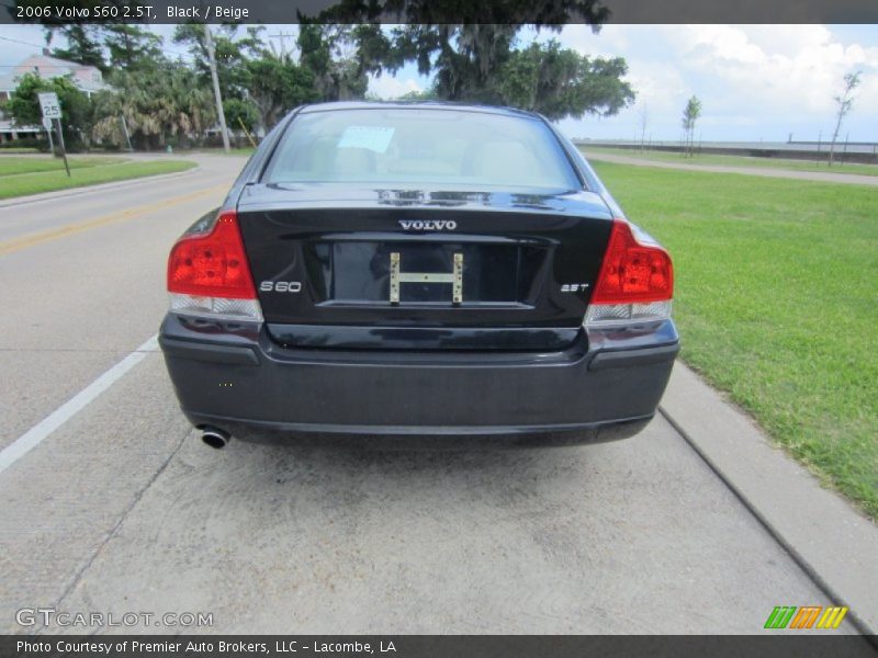 Black / Beige 2006 Volvo S60 2.5T