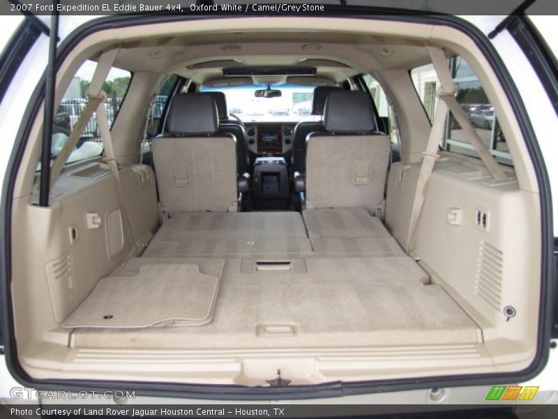 Oxford White / Camel/Grey Stone 2007 Ford Expedition EL Eddie Bauer 4x4