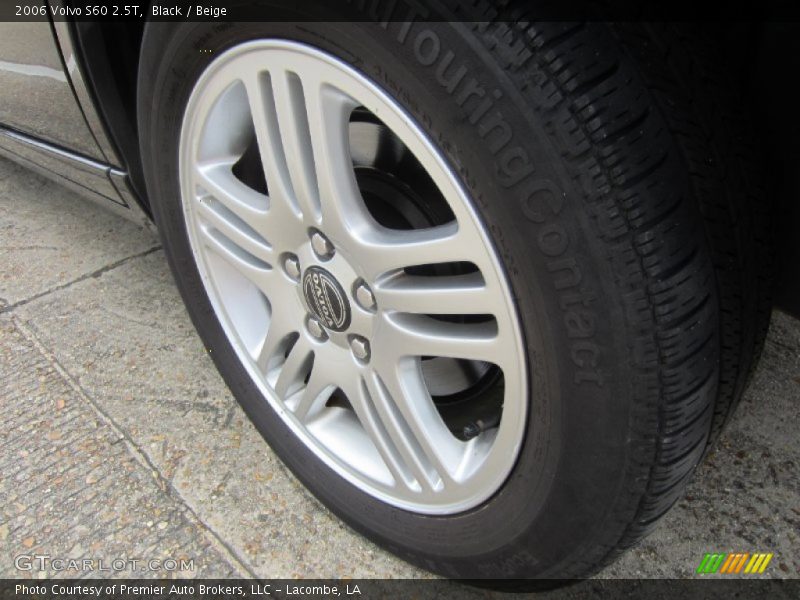 Black / Beige 2006 Volvo S60 2.5T