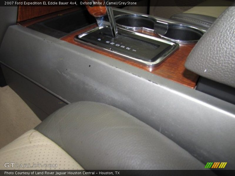 Oxford White / Camel/Grey Stone 2007 Ford Expedition EL Eddie Bauer 4x4