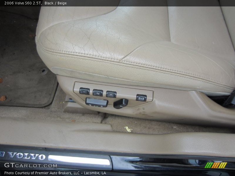 Black / Beige 2006 Volvo S60 2.5T