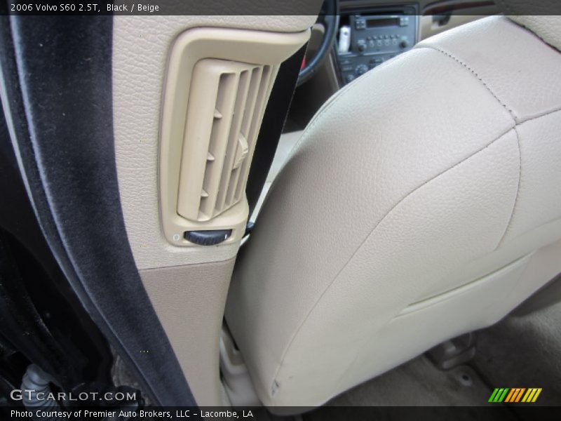 Black / Beige 2006 Volvo S60 2.5T