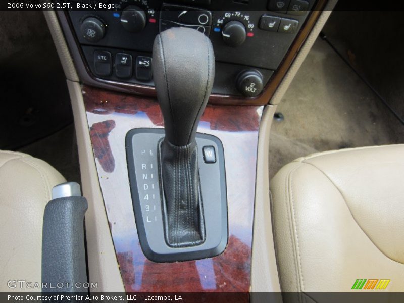 Black / Beige 2006 Volvo S60 2.5T