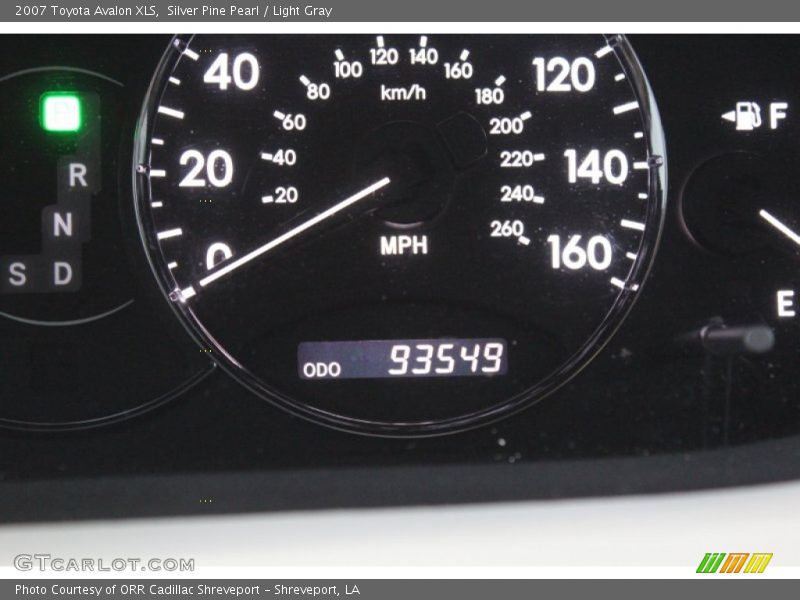 Silver Pine Pearl / Light Gray 2007 Toyota Avalon XLS