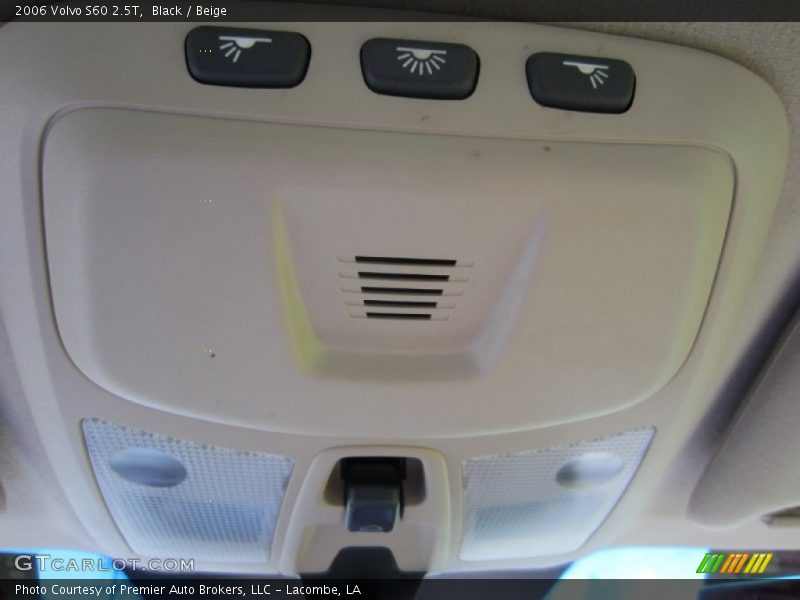 Black / Beige 2006 Volvo S60 2.5T