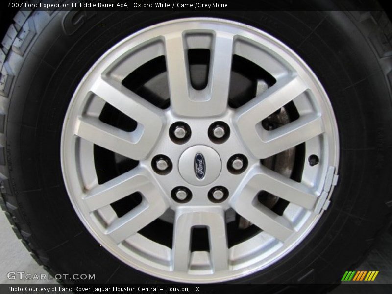 Oxford White / Camel/Grey Stone 2007 Ford Expedition EL Eddie Bauer 4x4