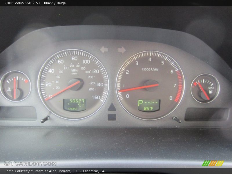 Black / Beige 2006 Volvo S60 2.5T
