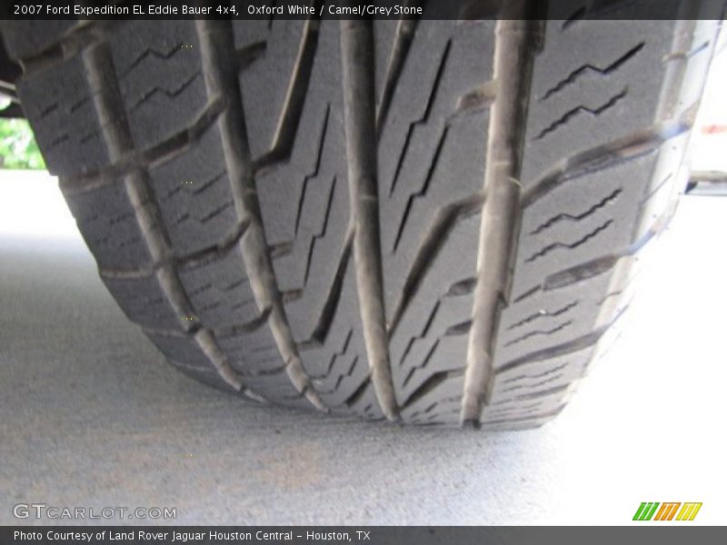 Oxford White / Camel/Grey Stone 2007 Ford Expedition EL Eddie Bauer 4x4