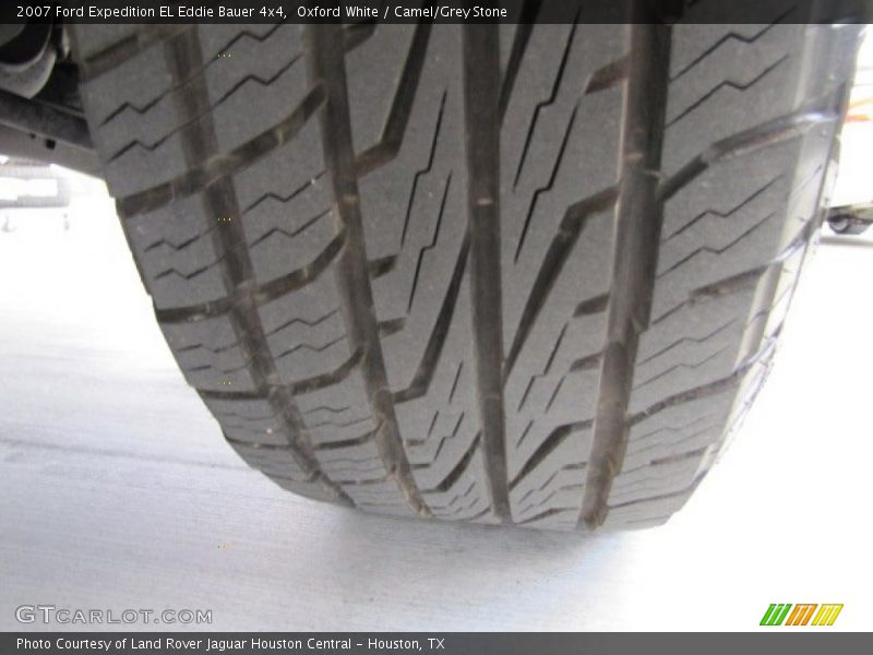 Oxford White / Camel/Grey Stone 2007 Ford Expedition EL Eddie Bauer 4x4