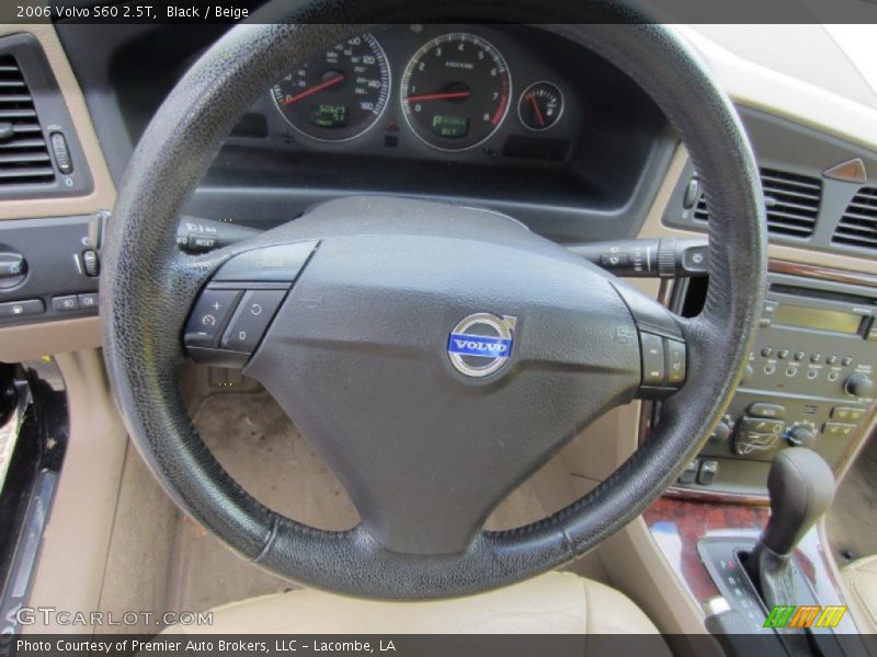 Black / Beige 2006 Volvo S60 2.5T