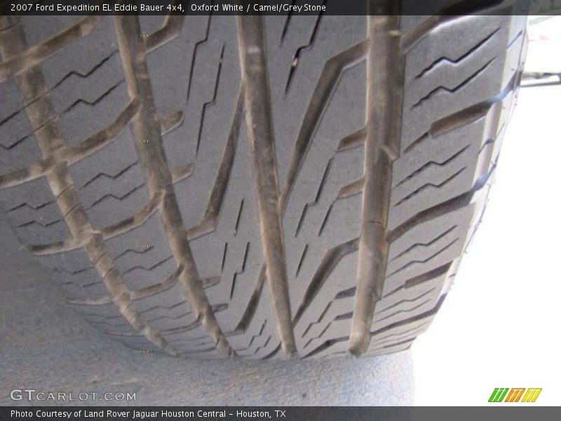 Oxford White / Camel/Grey Stone 2007 Ford Expedition EL Eddie Bauer 4x4