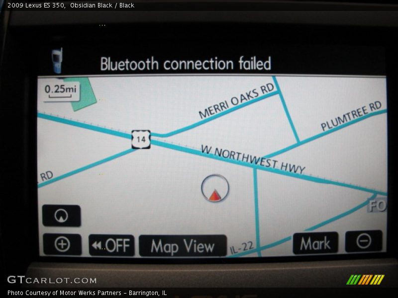 Navigation of 2009 ES 350