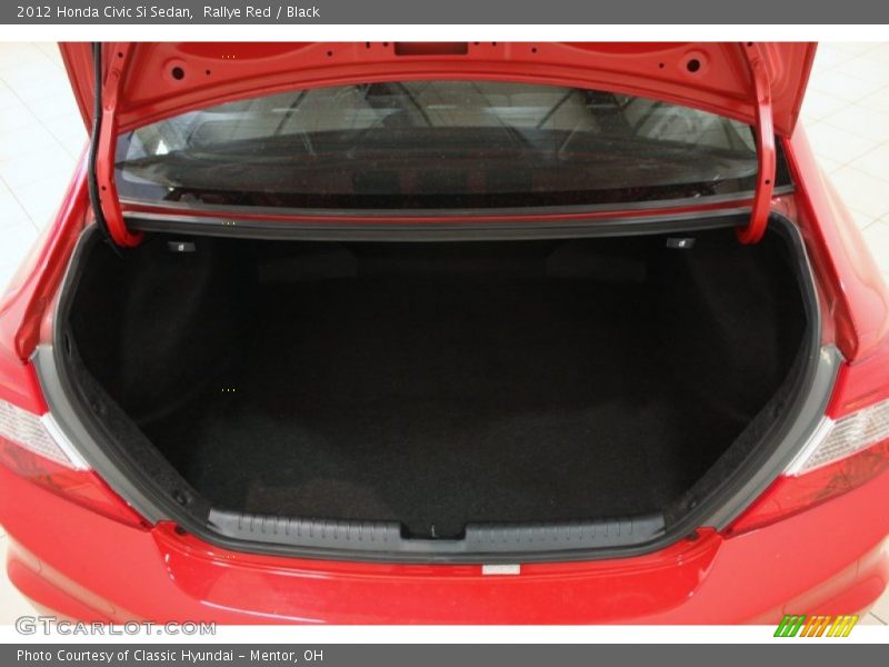 Rallye Red / Black 2012 Honda Civic Si Sedan