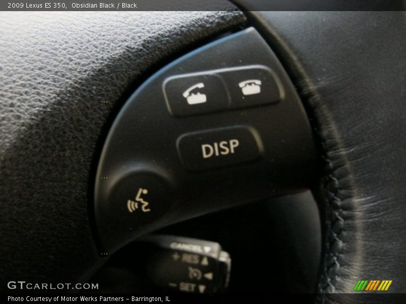 Controls of 2009 ES 350