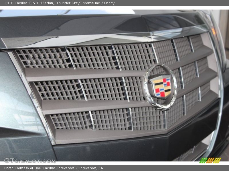 Thunder Gray ChromaFlair / Ebony 2010 Cadillac CTS 3.0 Sedan
