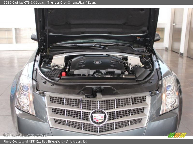 Thunder Gray ChromaFlair / Ebony 2010 Cadillac CTS 3.0 Sedan
