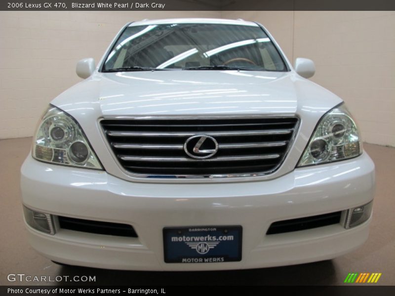 Blizzard White Pearl / Dark Gray 2006 Lexus GX 470