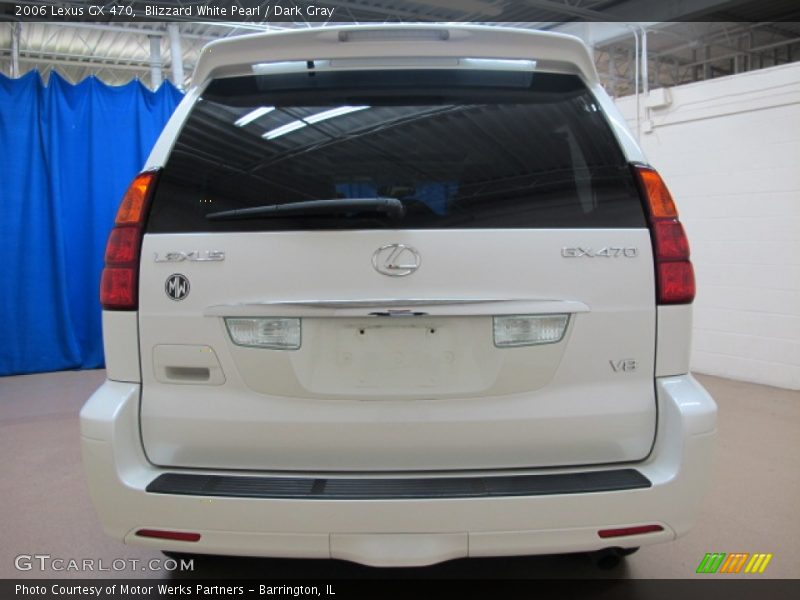 Blizzard White Pearl / Dark Gray 2006 Lexus GX 470