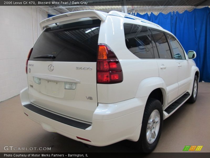 Blizzard White Pearl / Dark Gray 2006 Lexus GX 470