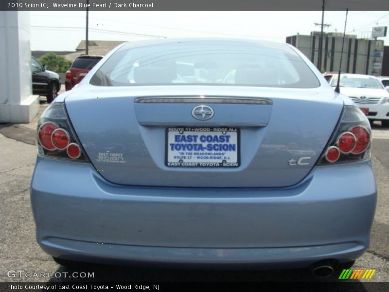 Waveline Blue Pearl / Dark Charcoal 2010 Scion tC