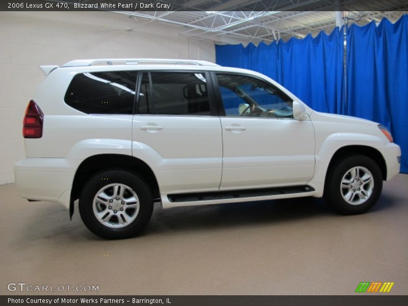 Blizzard White Pearl / Dark Gray 2006 Lexus GX 470