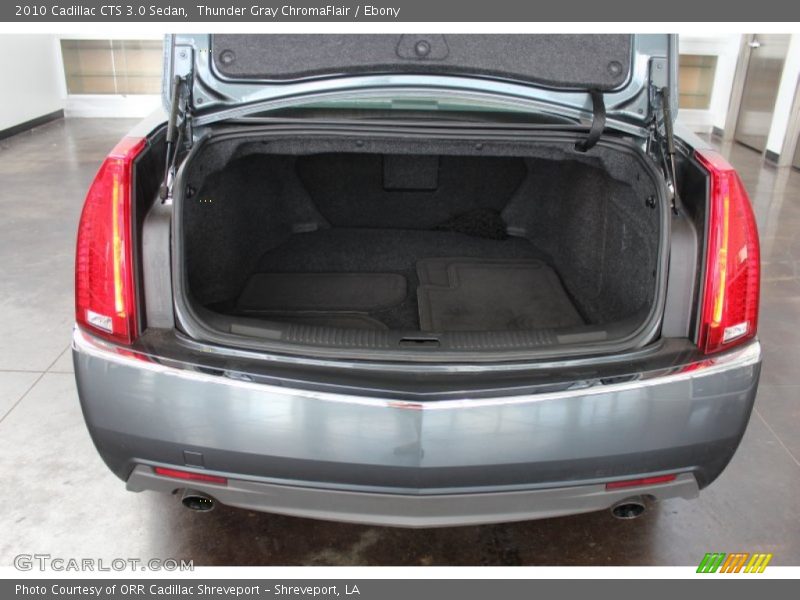 Thunder Gray ChromaFlair / Ebony 2010 Cadillac CTS 3.0 Sedan