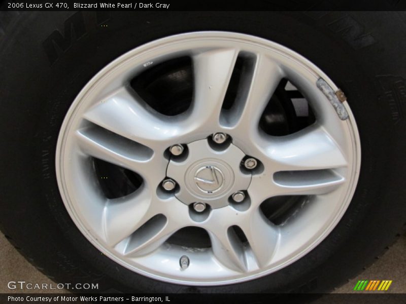 Blizzard White Pearl / Dark Gray 2006 Lexus GX 470