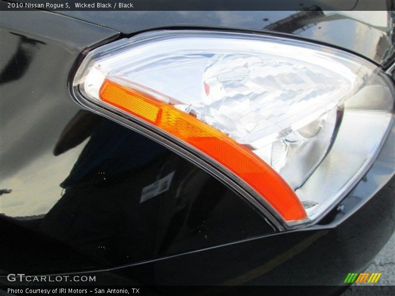 Wicked Black / Black 2010 Nissan Rogue S
