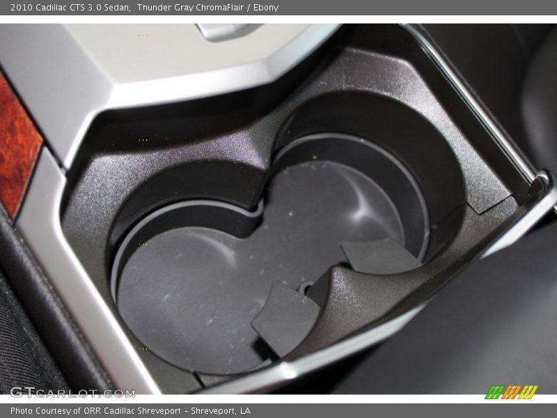 Thunder Gray ChromaFlair / Ebony 2010 Cadillac CTS 3.0 Sedan